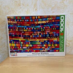 Eurographics “Peruvian Blankets” - 1000 Piece Puzzle